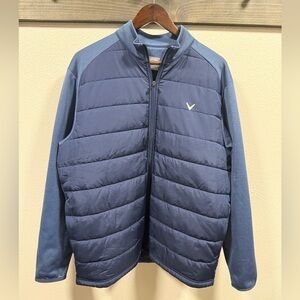 Men's Callaway Blue Quilted Jacket